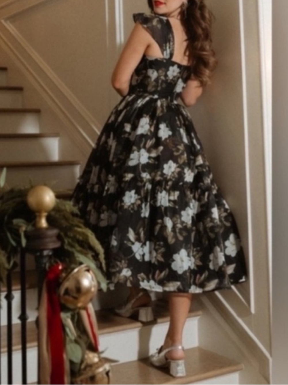 Ivy City I Feel Pretty Floral Magnolia Dress Size 14 New - Picture 2 of 10